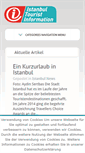 Mobile Screenshot of istanbul-tourist-information.com